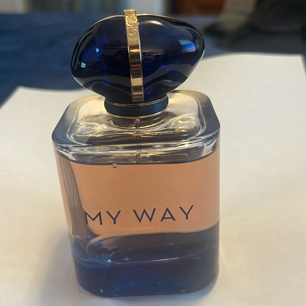 Used Giorgio Armani My Way PARFUM Tester 3.0 oz No box Full